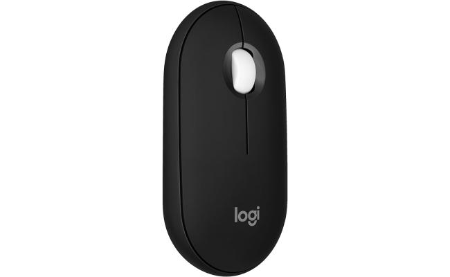 Logitech Pebble 2 M350s Mouse Ambidextrous RF Wireless + Bluetooth- Graphite